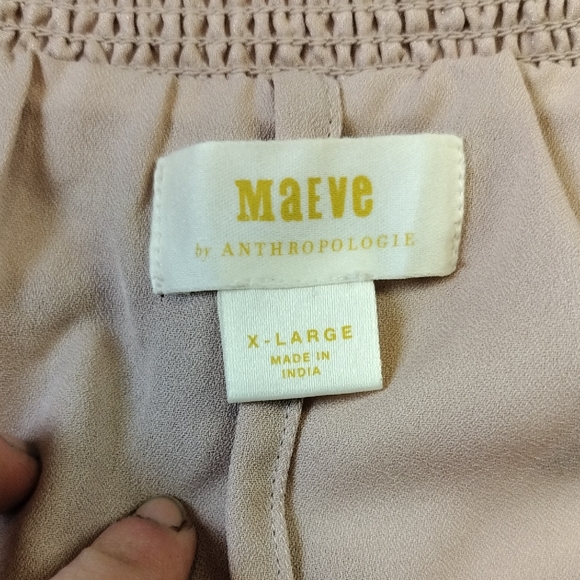 Anthropologie Pink A-Line Skirt - Picture 4 of 13